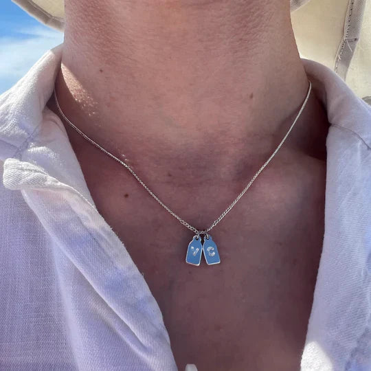 Tiny Initials Necklace