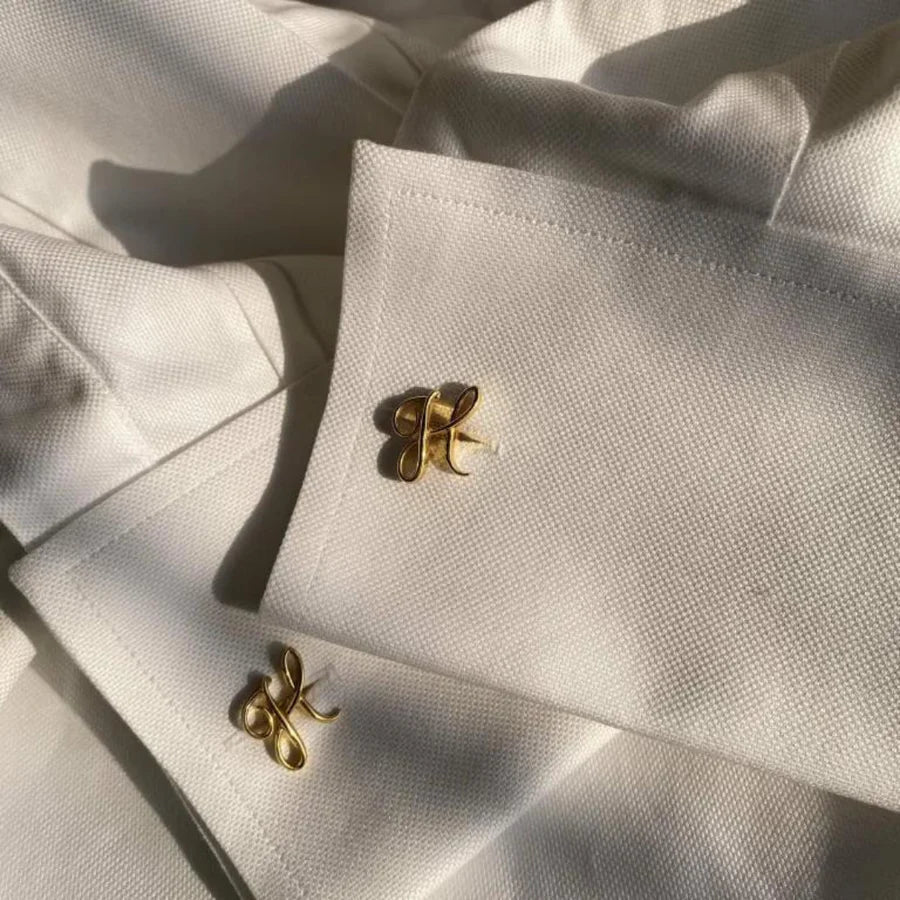 Signature Letter Cufflinks