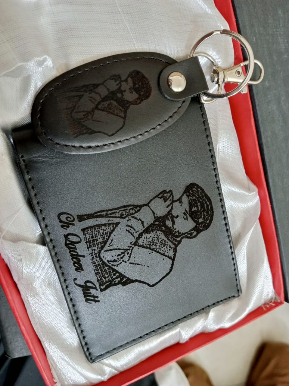 Picture+ Name Wallet keychain