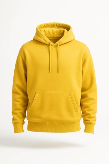 Basic plain Hoodie(Yellow)