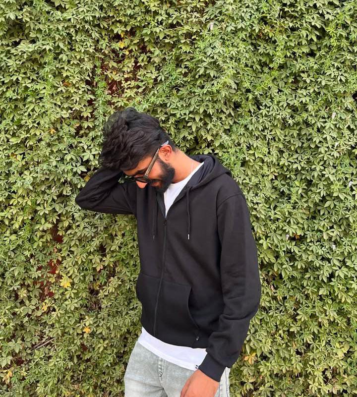 Customize zipper hoodie Men